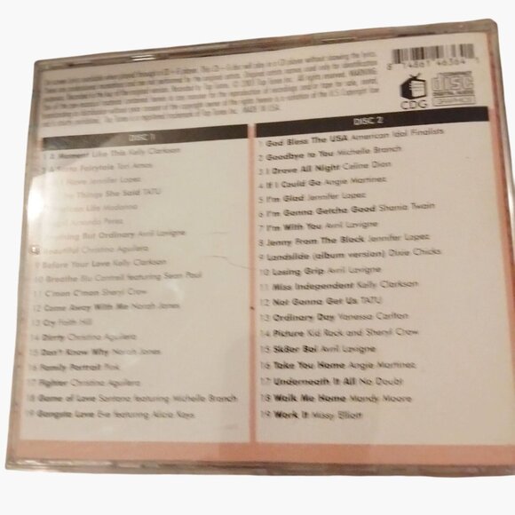 Karaoke Gal Pop 2 Disc Funpack 38 Songs CDG Top Tunes Volume 3 - Picture 6 of 6